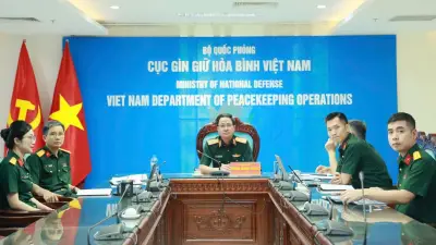 Việt Nam chia sẻ kinh nghiệm huấn luyện tại Hội nghị Mạng lưới Trung tâm Gìn giữ hòa bình ASEAN
