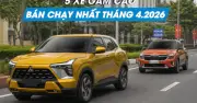 5 mẫu xe gầm cao bán chạy nhất tháng 4/2026: Toyota Yaris Cross dẫn đầu