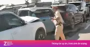 5 ô tô tông liên hoàn trên đường Võ Văn Kiệt, Hà Nội