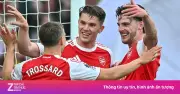 Arsenal thắng Fulham 3-0, tạo áp lực lớn lên Man City