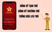 Bộ Công an ra mắt hệ thống khai báo lưu trú, tạm trú thống nhất từ 21/5