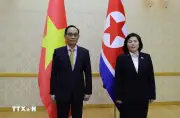 Bộ trưởng Ngoại giao Lê Hoài Trung thăm Triều Tiên