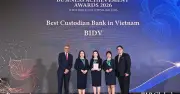 BIDV 6 năm liên tiếp nhận giải Ngân hàng lưu ký tốt nhất Việt Nam từ The Asian Banker