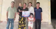 Bạn đọc tiếp sức giúp bé trai ở Hà Tĩnh bị ung thư hơn 55 triệu đồng