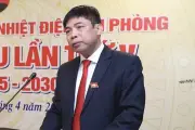 Bắt tạm giam Tổng Giám đốc Nhiệt điện Hải Phòng Dương Bá Sơn