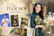 BTV Thu Hà đón tuổi mới, Đại úy Công an Minh Hương xinh tươi