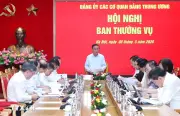 Cụ thể hóa và tổ chức thực hiện hiệu quả các nghị quyết, kết luận của Trung ương