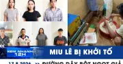 Ca sĩ Miu Lê bị khởi tố vì ma túy, triệt phá đường dây bột ngọt giả