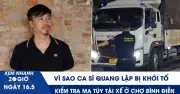 Ca sĩ Quang Lập và nhiều giám đốc bị khởi tố, kiểm tra ma túy tài xế ở chợ Bình Điền
