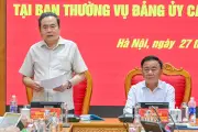Chủ tịch Quốc hội dự Hội nghị kiểm tra Đảng ủy các cơ quan Đảng Trung ương
