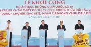 Chủ tịch Quốc hội dự lễ khởi công dự án trục không gian QL1A tại Hà Nội