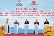 Chủ tịch Quốc hội dự lễ khởi công dự án trục không gian quốc lộ 1A