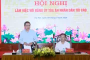 Chủ tịch Quốc hội: Nâng chất lượng, hiệu quả hoạt động xét xử của tòa án các cấp