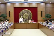 Chủ tịch Quốc hội Trần Thanh Mẫn làm việc với Ủy ban Công tác đại biểu