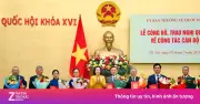Chín Phó chủ nhiệm Ủy ban Quốc hội nghỉ hưu theo chế độ