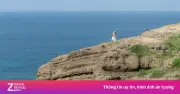 Chính quyền Lý Sơn cảnh báo nguy hiểm khi chụp ảnh trên đỉnh núi Thới Lới