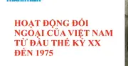 Chuyên đề lịch sử đối ngoại Việt Nam trong chương trình ôn thi tốt nghiệp THPT 2026