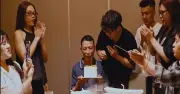 Clip sinh nhật cha bất ngờ gây xúc động: Món quà từ con trai nuôi