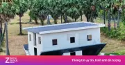Căn nhà úp ngược ở An Giang gây sốt mạng xã hội, điểm check-in mới của giới trẻ