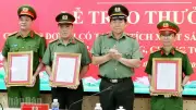 Công an An Giang thưởng nóng các đơn vị phá án nhanh