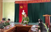 Công an cấp xã lần đầu được cung cấp thông tin cho báo chí