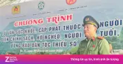 Công an Hà Nội và Bệnh viện Bạch Mai khám bệnh miễn phí cho hơn 500 người dân Ba Vì