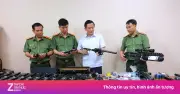 Công an Hà Tĩnh triệt phá đường dây chế tạo, mua bán vũ khí quân dụng quy mô lớn
