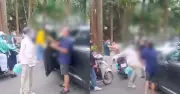 Công an mời nữ tài xế chửi bới, tát tài xế ô tô lên làm việc