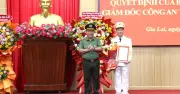 Công an tỉnh Gia Lai bổ nhiệm nhiều lãnh đạo cấp phòng
