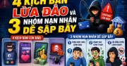 Công an TP.HCM cảnh báo 4 kịch bản lừa đảo trực tuyến tinh vi