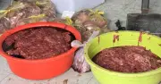 Công an TP.HCM triệt phá cơ sở sản xuất thịt bò giả, ngâm hóa chất cấm