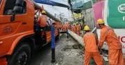 Công nhân điện lực TP.HCM miệt mài giữ sáng trong đêm