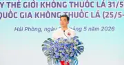 Cảnh báo nguy hiểm từ thuốc lá thế hệ mới tại Lễ mít tinh hưởng ứng Ngày thế giới không thuốc lá