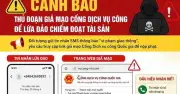 Cảnh báo thủ đoạn giả mạo Cổng dịch vụ công để chiếm đoạt tài khoản ngân hàng