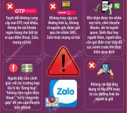 Cảnh giác thủ đoạn chiếm quyền tài khoản Zalo để lừa chuyển tiền