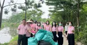 C.P. Việt Nam thu gom hơn 2 tấn rác hưởng ứng Ngày Trái Đất 2026