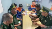 Cứu hộ 4 ngư dân gặp nạn trên biển Hải Phòng