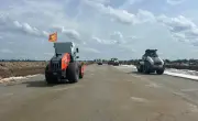 Dự án đường Hồ Chí Minh qua An Giang thiếu vật liệu đá thi công
