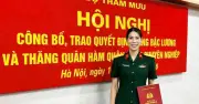 Dàn sao bóng chuyền Binh chủng Thông tin được thăng quân hàm trước hạn