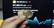 Giá Bitcoin hôm nay giảm về 77.062 USD, dòng vốn rút mạnh