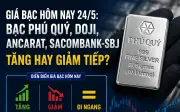 Giá vàng hôm nay 24/5: Vàng PNJ, DOJI, SJC, 9999 tăng hay giảm?