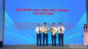 Giải báo chí khu vực đầu tiên sau hợp nhất: Tôn vinh tác phẩm xuất sắc
