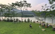 Hồ Bản Chang - 'nốt trầm xanh' giữa vùng cao Thái Nguyên thu hút du khách