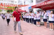 Hà Nội: 123.692 thí sinh dự thi lớp 10, 390 em vắng mặt