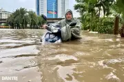 Hà Nội thí điểm lát đường bằng bê tông rỗng chống ngập