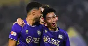 Hà Nội thắng nhọc Nam Định 2-1, Passira và Hoàng Hên tỏa sáng