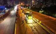 Hà Nội tạm dừng lưu thông Vành đai 3 trên cao để sửa chữa khe co giãn