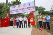 Hỗ trợ người dân Thái Nguyên xây nhà tái thiết sau thiên tai
