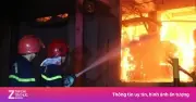 Hỏa hoạn lớn thiêu rụi nhà xưởng sản xuất giấy tại Hưng Yên