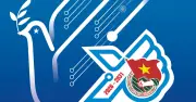 Họa sĩ thời tinh thần làm chủ tương lai vào tranh cổ động Đại hội Đoàn